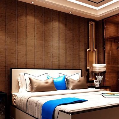 Household Natural Material Wallpaper Strong Texture Sound-Absorbing Woven Wallpaper