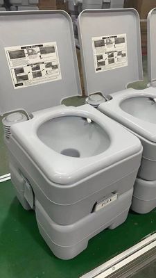 Adult Size Square Toilet Bowl Shape Portable Toilet for Outdoor Recycled Material