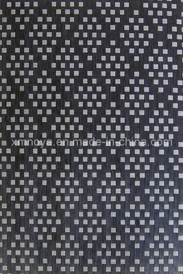 Black Woven Wood Veneer Board 1220*2440mm for Wall Decorative Purpose