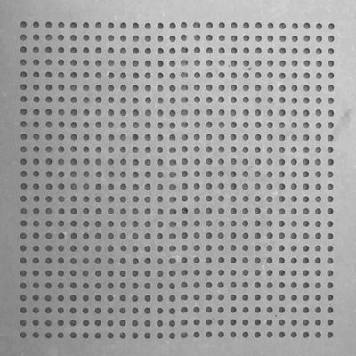Irregular Shape PVC/Vinyl Faced Acoustical Gypsum Ceiling Board with 780kg/M3 Density