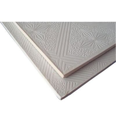 7-9mm Thickness White Gypsum Board with PVC/Plaster Board 1212*603mm or 1195*595mm