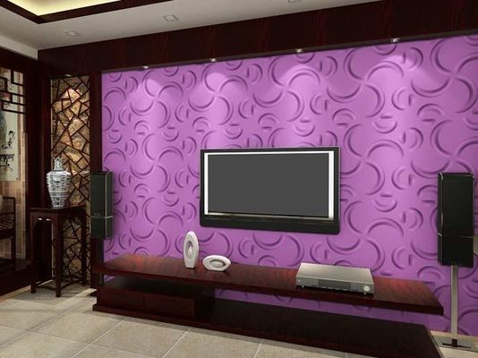 Fireproof B1 Grade 3D Acoustic Wall Board for Eco-Friendly Construction Material