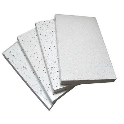 The Irregular Hole Mineral Wool Ceiling Tile for Grade Decoration in Hotel Restaurants