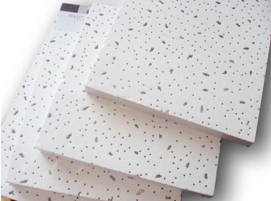 Mineral Wool Decorative Ceiling Board Tile with and The Irregular Hole Surface Picture
