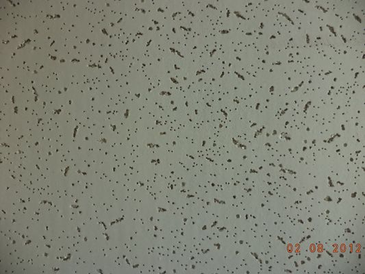 600*600mm Spray Coating Acoustic Mineral Wool Fiber Drop Ceiling Tiles for Decoration