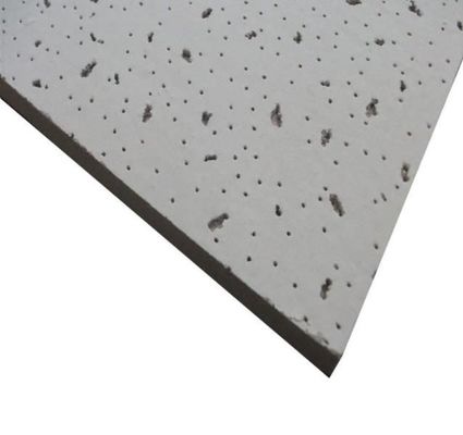 Decorative Materials The Irregular Hole Surface Mineral Fiber Ceiling / Rock Wool Board