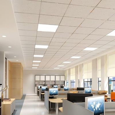 Decorative Materials The Irregular Hole Surface Mineral Fiber Ceiling / Rock Wool Board
