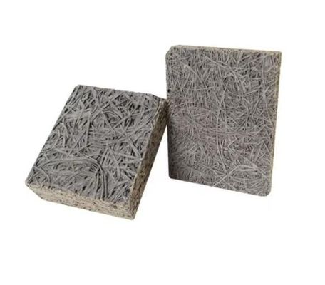 Square Edge Wood Wool Acoustic Cement Board for Zoo and Theme Parks B1 Fireproof Grade