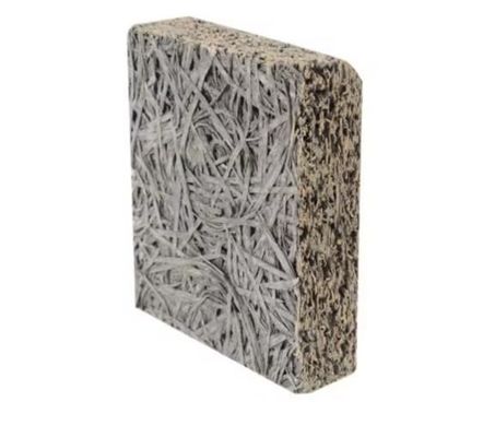 Square Edge Wood Wool Acoustic Cement Board for Zoo and Theme Parks B1 Fireproof Grade