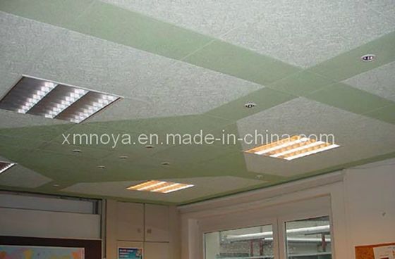 Veneer Surface Wood Wool Cement Board for Ceiling Decorative and Acoustic Sound Insulation