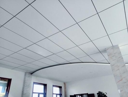 Non-Combustible High Density Fiberglass Ceiling Board Concealed C for T-Grid Installation