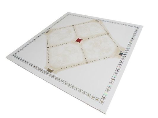 Parlor Wall and Ceiling Decorative 500mmx500mm PVC Composit Panel with 3D Design