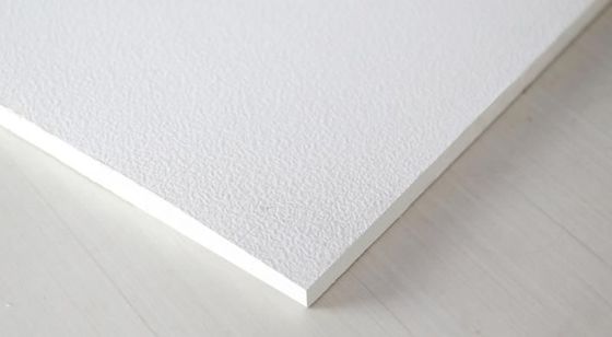 Design Fireproof Spray Coating Fiberglass Ceiling Board for Concealed E Decoration
