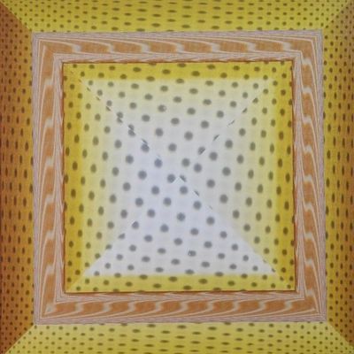 Customized Size 3D PVC Panel / Board for Wall and Ceiling Decorative in Meeting Room