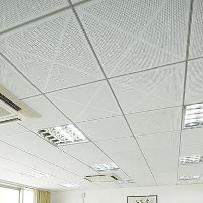 Decorative Fiberglass Ceiling Tile for T-Grid Installation by Noya in Building Materials