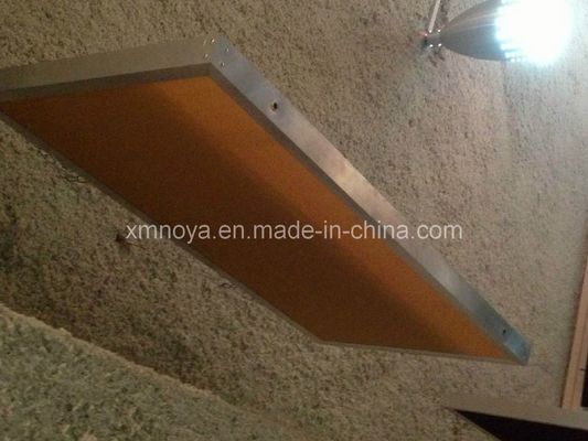 Fabric Acoustic Decoration Ceiling Board in White for Refractoriness 200-450°C