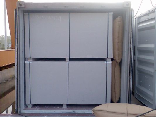 Partition Wall Ceiling Heat Insulation Acoustic Gypsum Board No Pattern 7mm-15mm Thickness