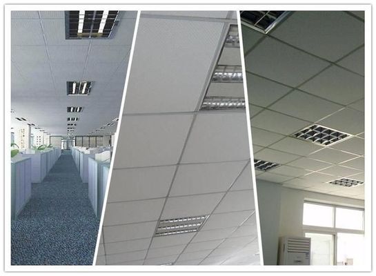 Soundproof Ceiling 600*600mm Design Acoustic Paper-Faced Gypsum Board for Wall Decoration