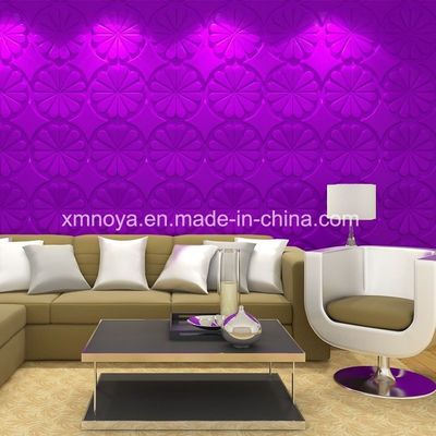 Meeting Room 3D PVC Decorative Board for Wall or Ceiling Cladding Decoration 500mmx500mm