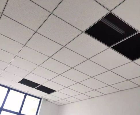Perforated Mineral Wool Ceiling Tile for Office Decoration and Acoustic Performance