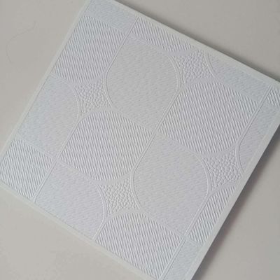 Acoustical PVC Gypsum Panel for Ceiling and Wall Decorative Fireproof Board Function