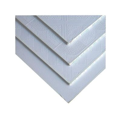 Acoustical PVC Gypsum Panel for Ceiling and Wall Decorative Fireproof Board Function