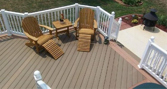 Eco Friendly WPC Boards for Outdoor Spaces Wooden Plastic Composite Flooring/Decking
