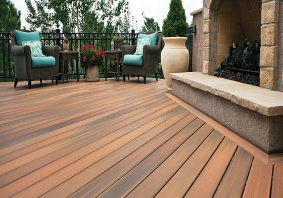 Create a Beautiful Outdoor Space with WPC Decking Ny90*25 Durable and Low-Maintenance
