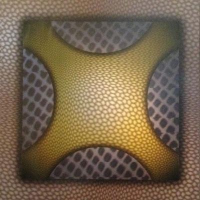 500mmx500mm Size Waterproof PVC Plastic 3D Board for Interior Wall/Ceiling Decoration
