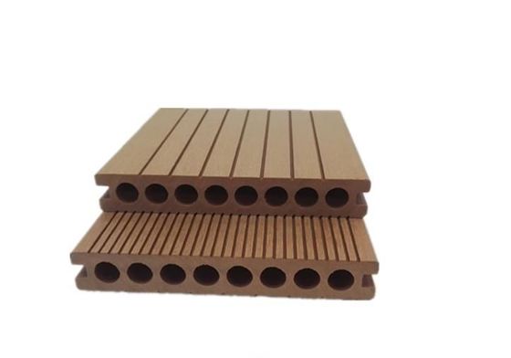 Outdoor Waterproof WPC Decking with Plastic Material and Various Size Choices