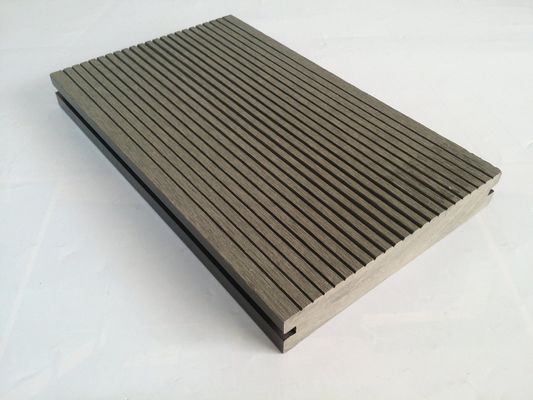 Outdoor Waterproof WPC Decking with Plastic Material and Various Size Choices