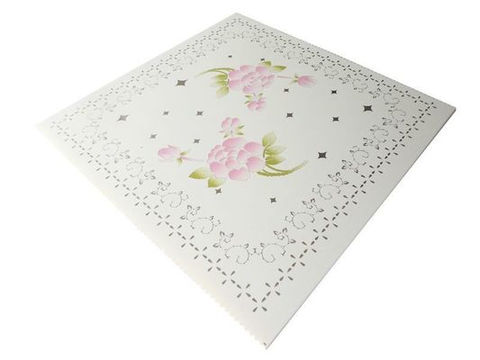 Waterproof Colorful PVC 3D Panel for Wall Decoration in 500mmx500mm Size