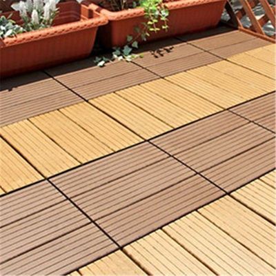 Discount WPC Garden Decking Flooring with Engineered Wood Plastic Composite Materials