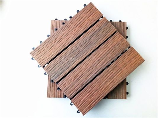 Discount WPC Garden Decking Flooring with Engineered Wood Plastic Composite Materials