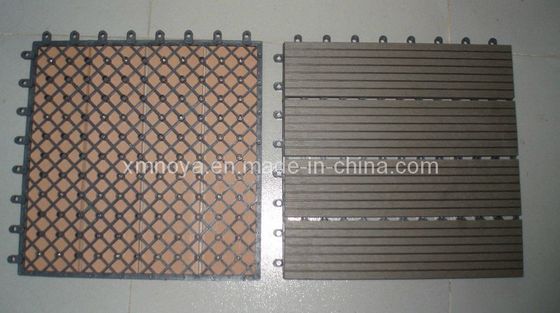 Discount WPC Garden Decking Flooring with Engineered Wood Plastic Composite Materials