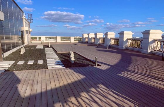 150*25mm WPC Products Special White Outdoor Decking Flooring for Terrace/Fence Materials