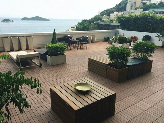 Commercial Environmental WPC Decking HS140*30 in 12 Standard Colours for Your Choice