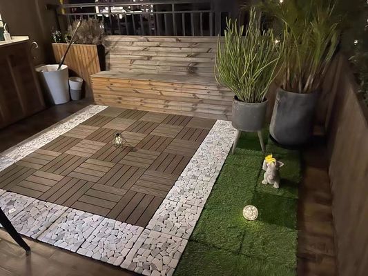 300mm*300mm WPC Decking for Environmentally Friendly Decking / Fencing / Railing Trim