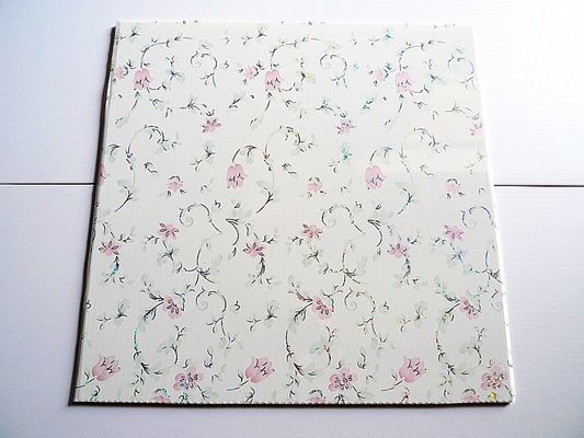FD106 Waterproof 3D Plastic Board for Interior Wall Decoration Size 500*2000*3.0mm