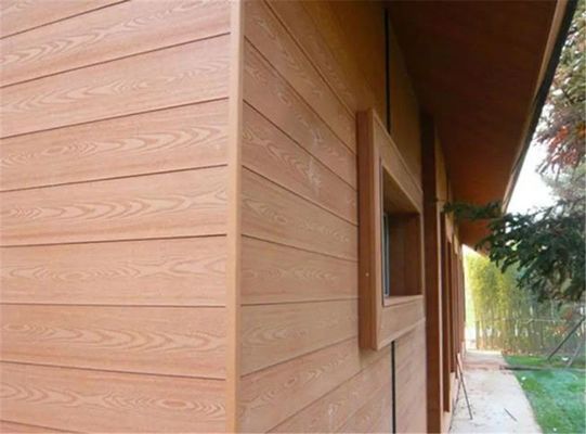 Exterior Wall Cladding WPC Made of Recyclable Materials Ny156*21