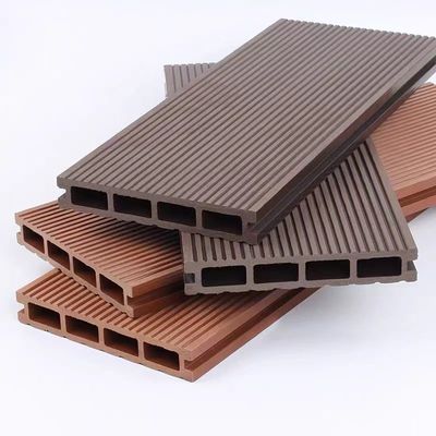 Eco Wood Composite WPC Outdoor Decking Tiles with Scratched Surface Materials