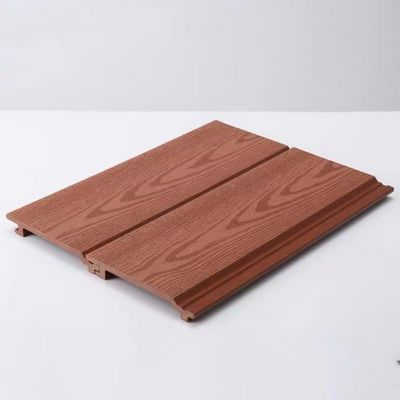 Sliding Finish Waterproof and Weather Resistant WPC Exterior Wall Siding Panel 156MM*21MM