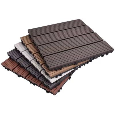 300*300mm WPC Wood Plastic Composite Outdoor Flooring/ Decking for Garden Improvement