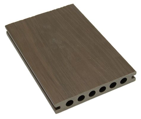 Engineered Wood Grain WPC Decking Customized for Outdoor Applications