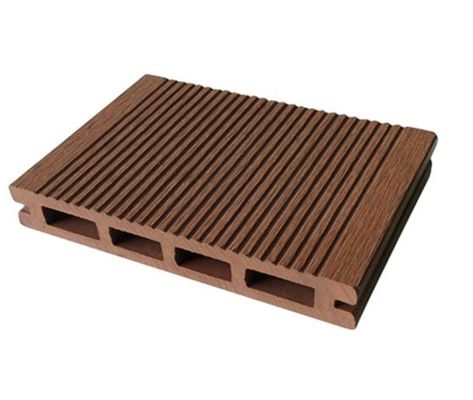 Wood Grain Pattern WPC Decking Tiles with High Gloss Composite Wood Flooring