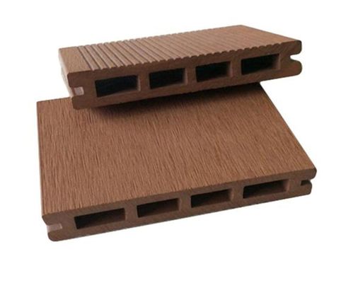 150mm*25mm Customized Outdoor Green Wood Plastic Composite WPC Decking Flooring Tiles