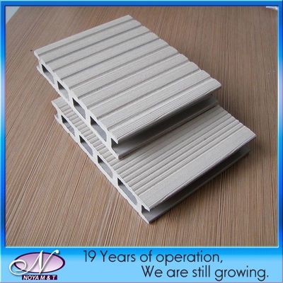 Water Absorption Rate 2.5% Customized Synthetic WPC Decking for Engineering Flooring