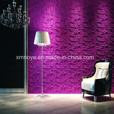 3D PVC Wall Panel for Interior Decoration in Photo Studio Customized 500mmx500mm Size