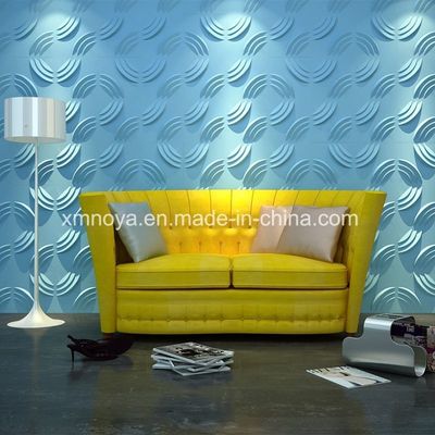 3D PVC Wall Panel for Interior Decoration in Photo Studio Customized 500mmx500mm Size