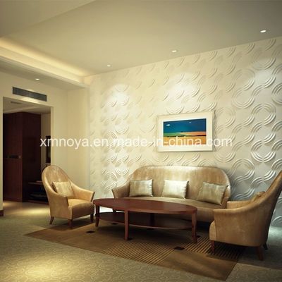 3D PVC Wall Panel for Interior Decoration in Photo Studio Customized 500mmx500mm Size